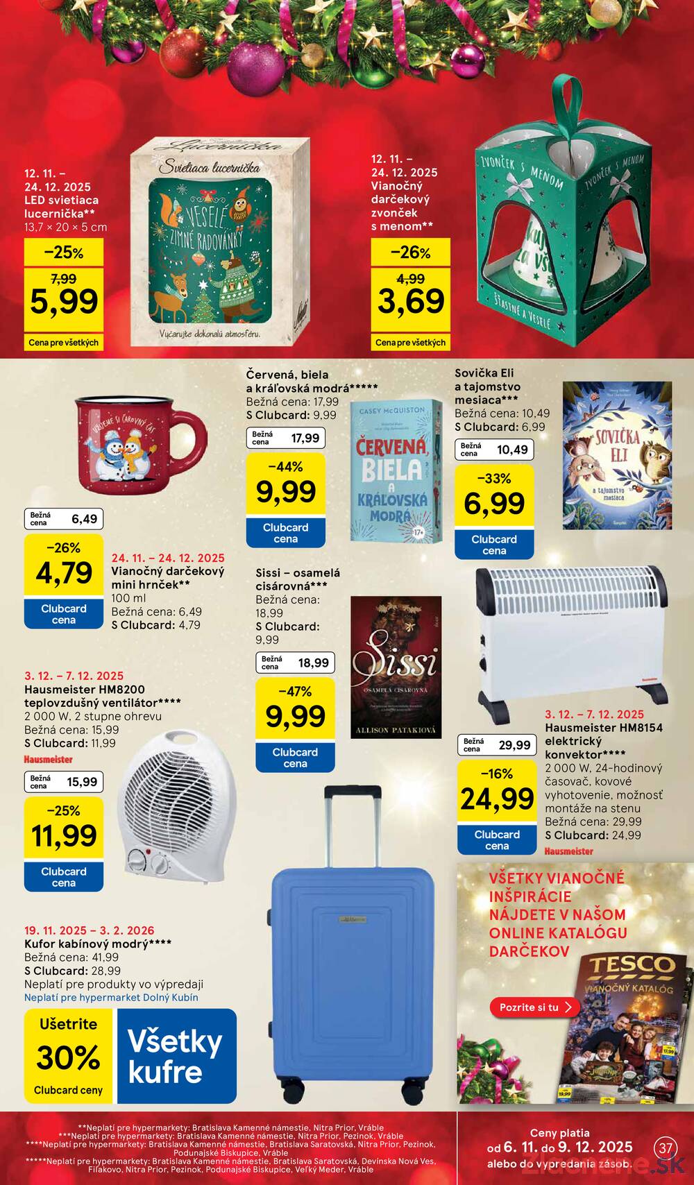 Leták Tesco
		  platný do 7.12.2025 - strana 37