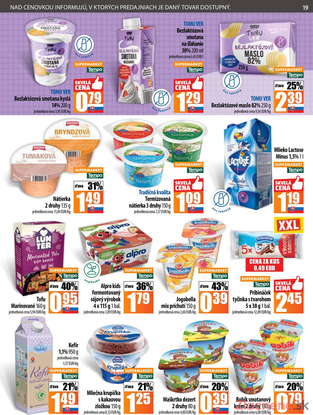 Leták COOP Jednota Slovensko
		  platný do 3.12.2025 - strana 19