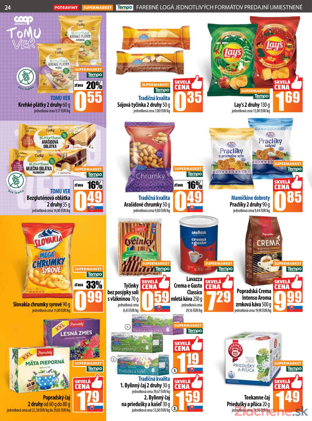 Leták COOP Jednota Slovensko
		  platný do 3.12.2025 - strana 24