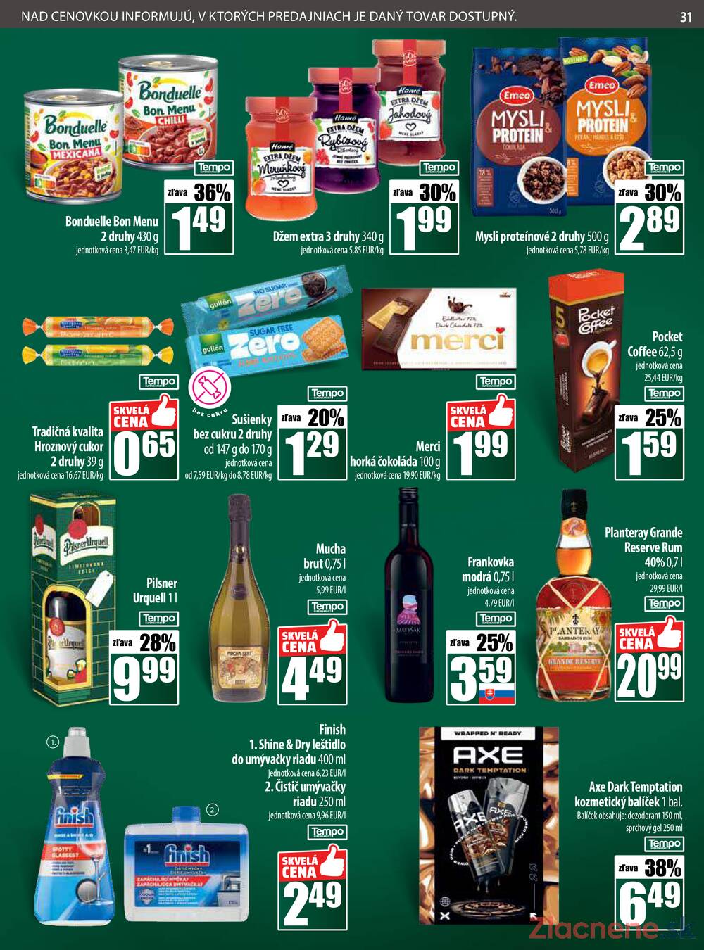 Leták COOP Jednota Slovensko
		  platný do 3.12.2025 - strana 31