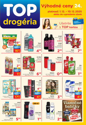 TOP drogerie : 1 leták
