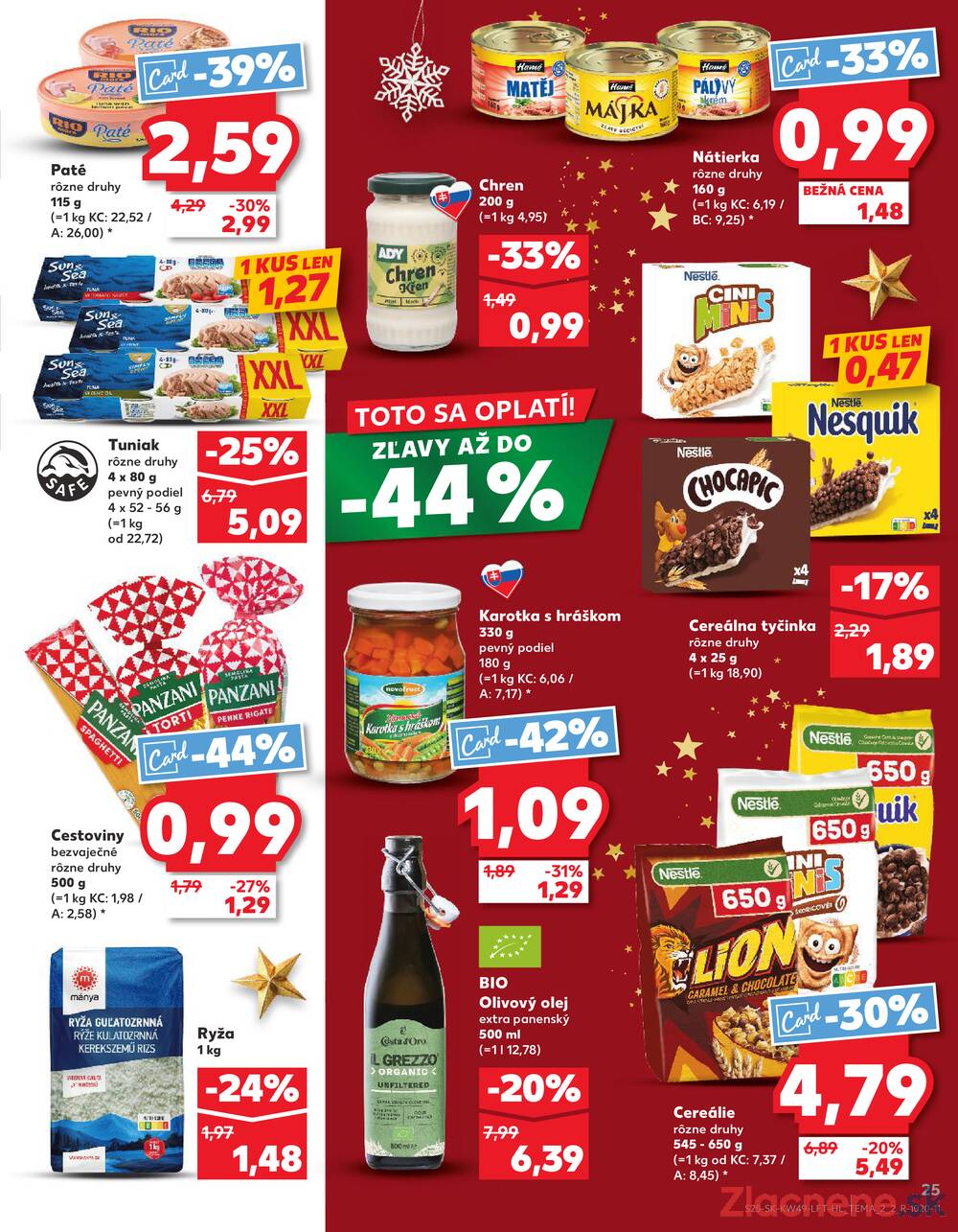 Leták Kaufland
		  platný do 10.12.2025 - strana 25