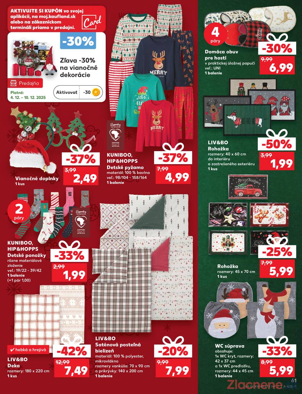 Leták Kaufland
		  platný do 10.12.2025 - strana 61