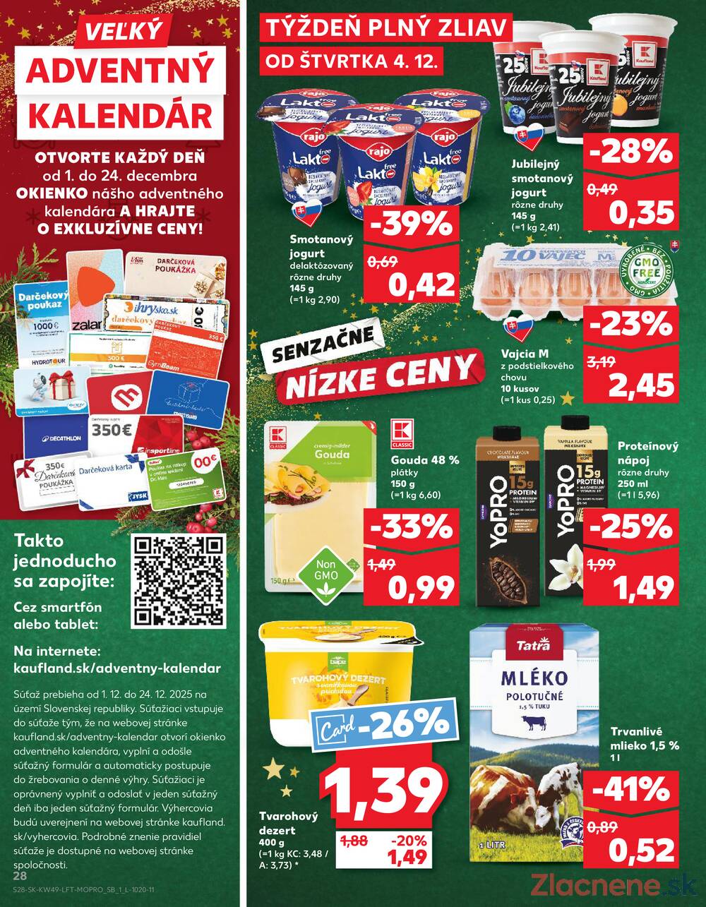 Leták Kaufland - Kaufland 4.12. - 10.12. - Kaufland Piešťany - strana 28 Leták Kaufland - Kaufland 4.12. - 10.12. - Kaufland Piešťany - strana 28