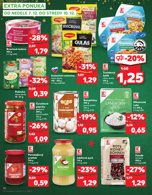 Kaufland 4.12. - 10.12. - Kaufland Košice-Pri hati