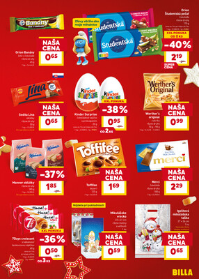 Billa od 3.12. do 9.12.2025