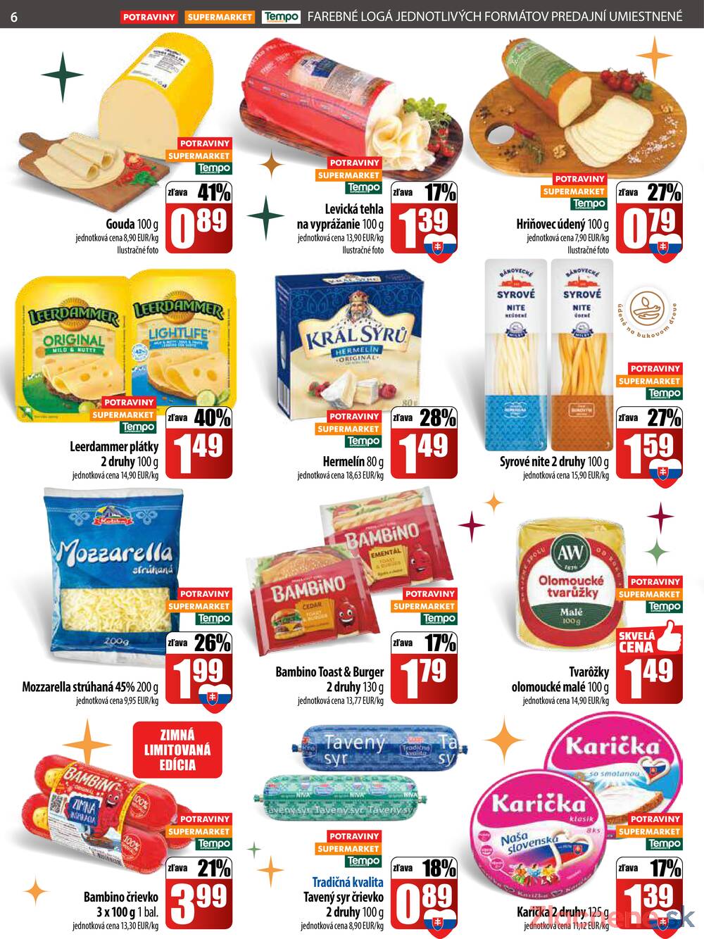 Leták COOP Jednota Slovensko - COOP do 10.12. - strana 6