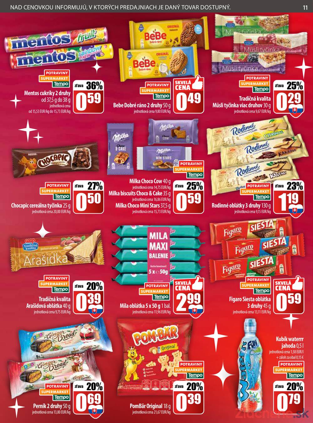 Leták COOP Jednota Slovensko
		  platný do 10.12.2025 - strana 11