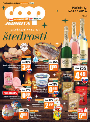Leták COOP Jednota Slovensko
		  platný do 10.12.2025 - strana 17