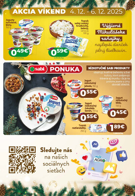 Leták MILK - AGRO
		  platný do 9.12.2025 - strana 3