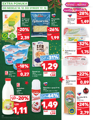 Kaufland 11.12. - 17.12. - Kaufland Púchov