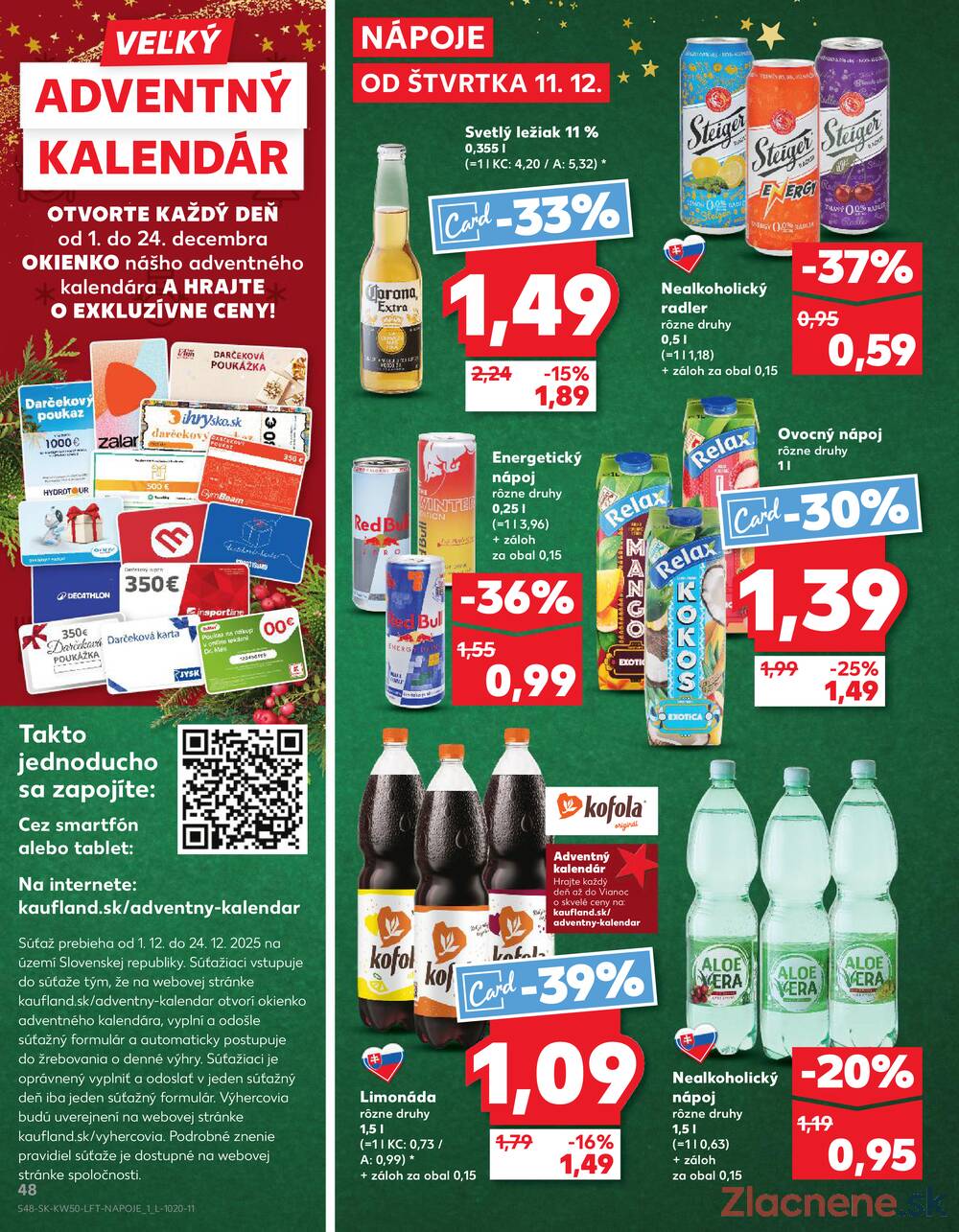 Leták Kaufland - Kaufland 11.12. - 17.12. - Kaufland Poprad - Jiřího Wolkera - strana 48 Leták Kaufland - Kaufland 11.12. - 17.12. - Kaufland Poprad - Jiřího Wolkera - strana 48