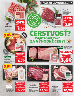 Kaufland 11.12. - 17.12. - Kaufland Poprad - Jiřího Wolkera