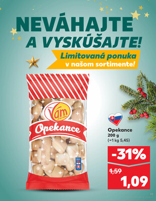 Kaufland 11.12. - 17.12. - Kaufland Svidník