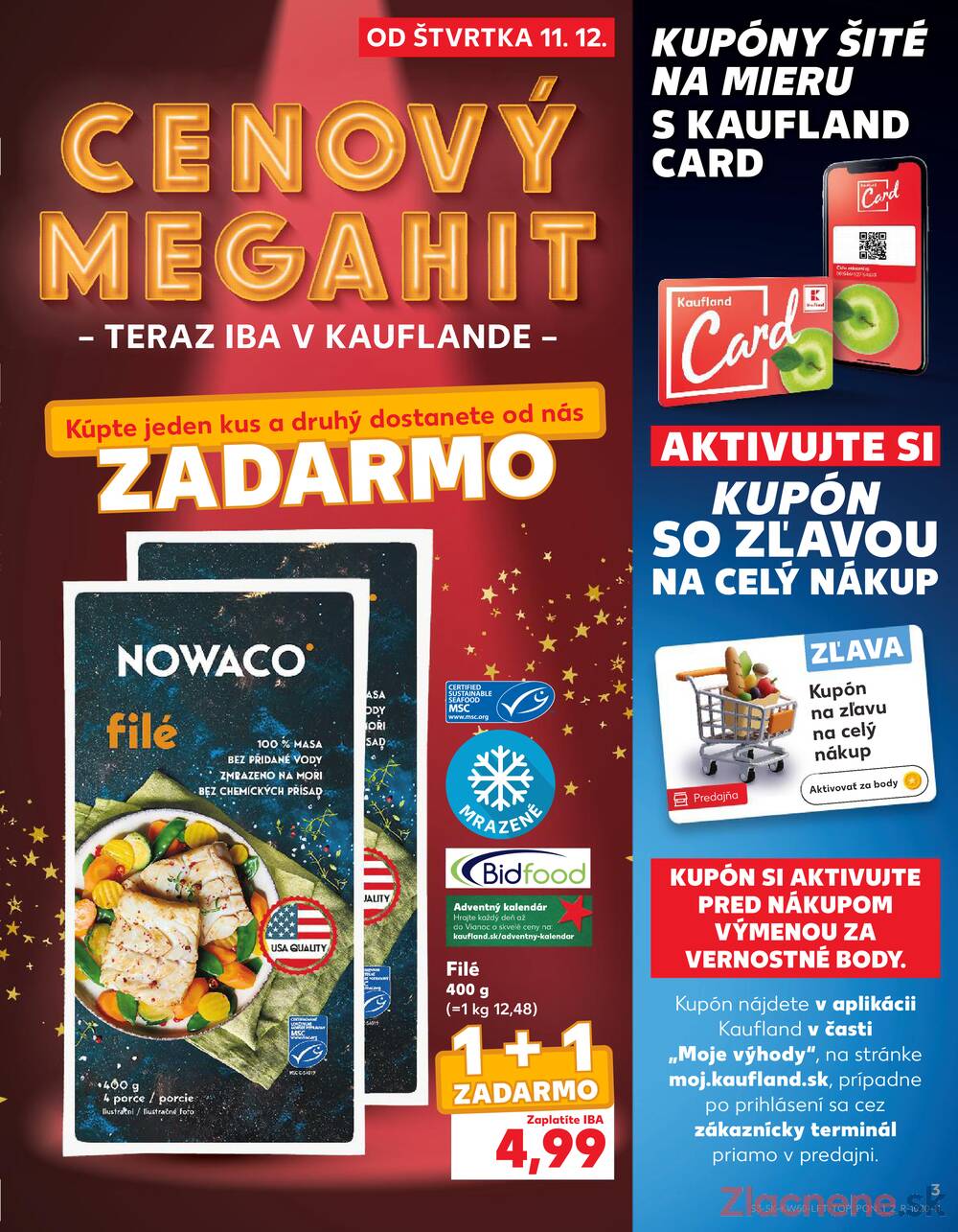 Leták Kaufland - Kaufland 11.12. - 17.12. - Kaufland  Bratislava - Zahorska Bystrica - strana 3
