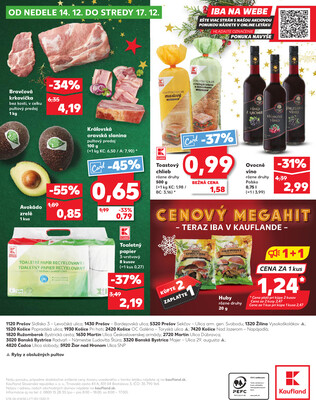 Kaufland 11.12. - 17.12. - Kaufland Žilina