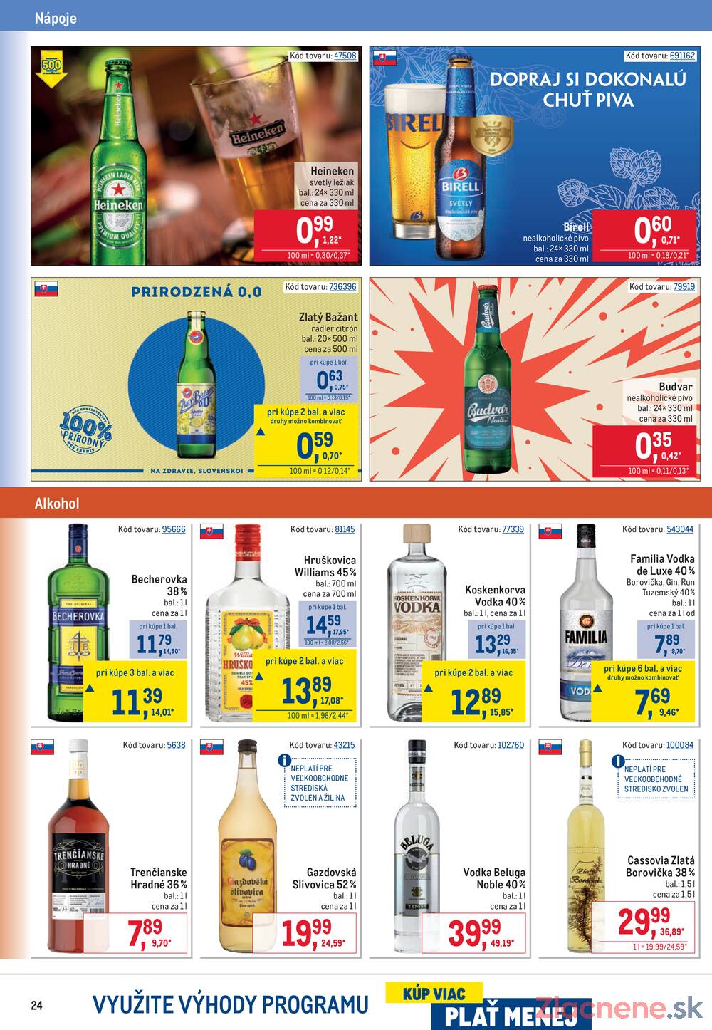 Leták METRO - Metro Gastronómia do 31.12. - strana 24