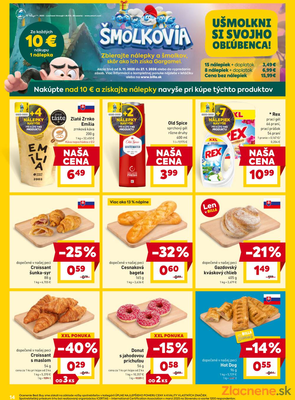 Leták BILLA - Billa od 17.12. do 23.12.2025 - strana 14 Leták BILLA - Billa od 17.12. do 23.12.2025 - strana 14