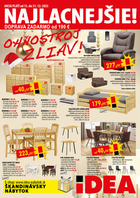 IDEA nábytok : 1 leták