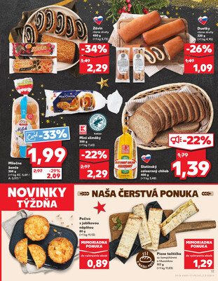 Kaufland 18.12. - 24.12. - Kaufland Brezno