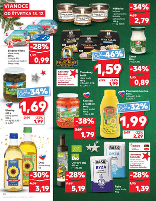 Kaufland 18.12. - 24.12. - Kaufland Bytča