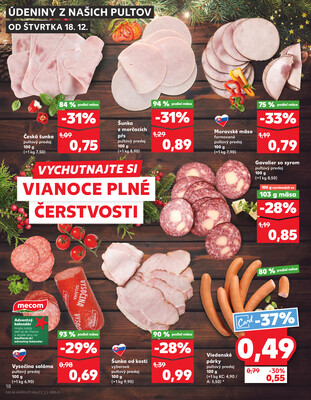 Kaufland 18.12. - 24.12. - Kaufland Púchov
