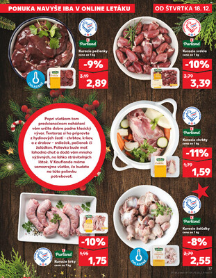 Kaufland 18.12. - 24.12. - Kaufland Šaľa
