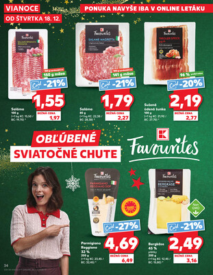 Kaufland 18.12. - 24.12. - Kaufland Šaľa