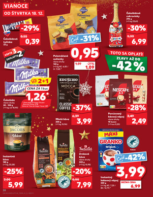 Kaufland 18.12. - 24.12. - Kaufland Topoľčany-Krušovce