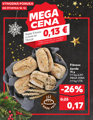 Kaufland 18.12. - 24.12. - Kaufland Topoľčany-Krušovce
