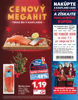Kaufland 18.12. - 24.12. - Kaufland Zvolen Zapad-Teplicky
