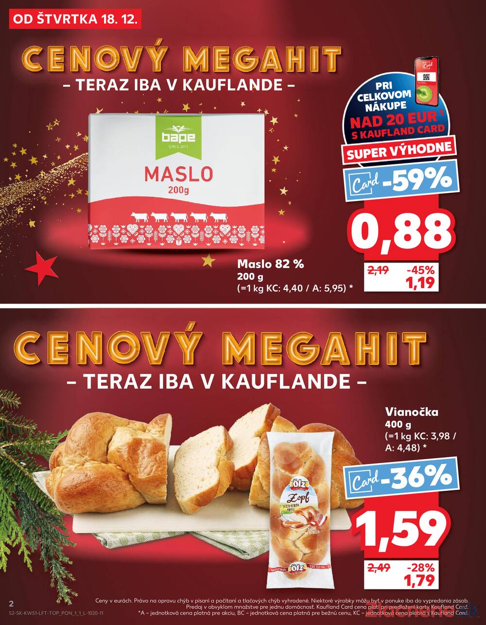 Leták Kaufland - Kaufland 18.12. - 24.12. - Kaufland Martin - strana 2