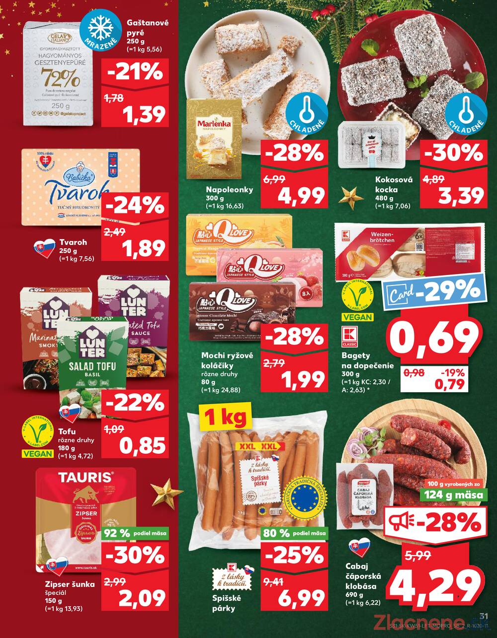 Leták Kaufland - Kaufland 18.12. - 24.12. - Kaufland Žiar nad Hronom - strana 31