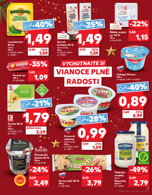 Kaufland 18.12. - 24.12. - Kaufland Žiar nad Hronom