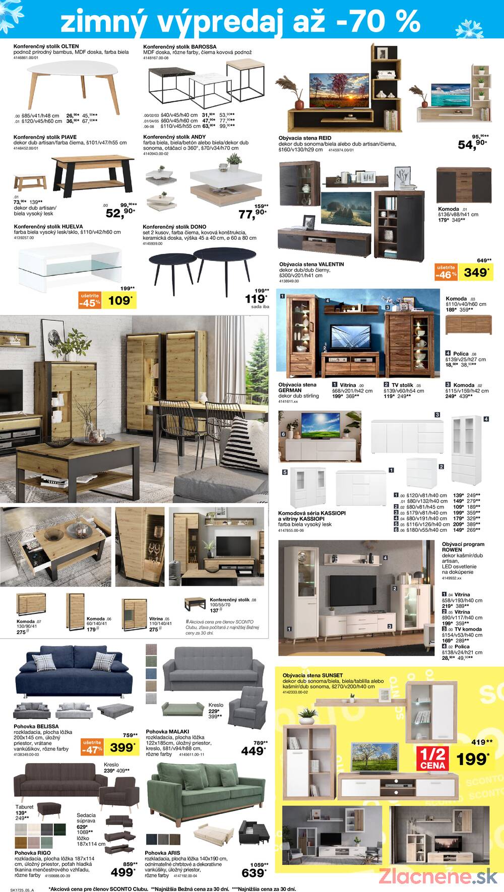 Leták SCONTO nábytok - Sconto nábytok od 22.12. do 20.1.2026 - strana 5