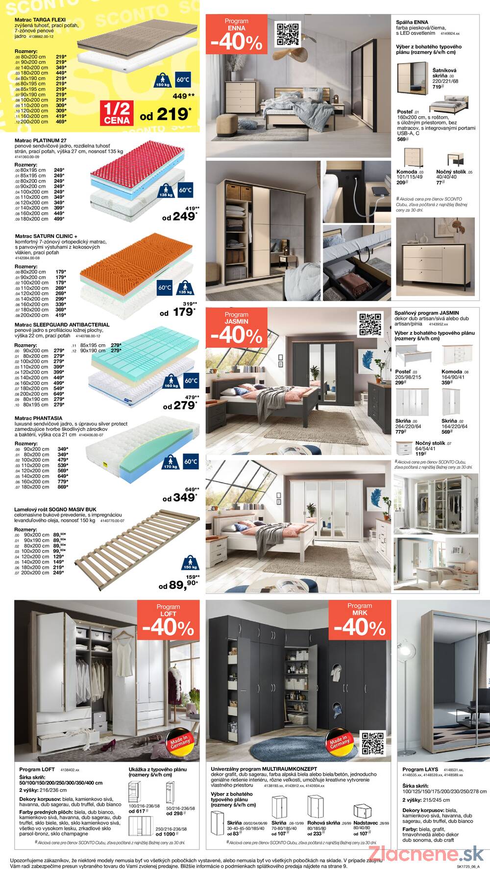 Leták SCONTO nábytok - Sconto nábytok od 22.12. do 20.1.2026 - strana 6