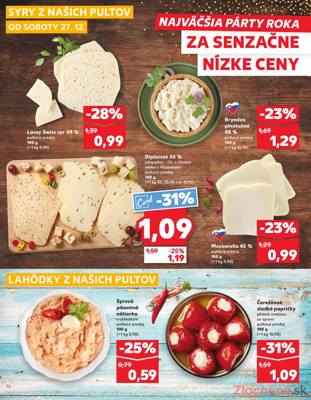 Leták Kaufland - Kaufland 27.12. - 31.12. - Kaufland Detva - strana 16