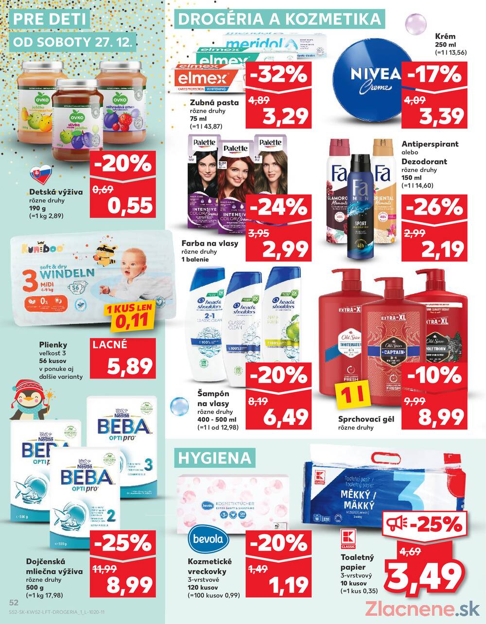 Leták Kaufland - Kaufland 27.12. - 31.12. - Kaufland Detva - strana 52