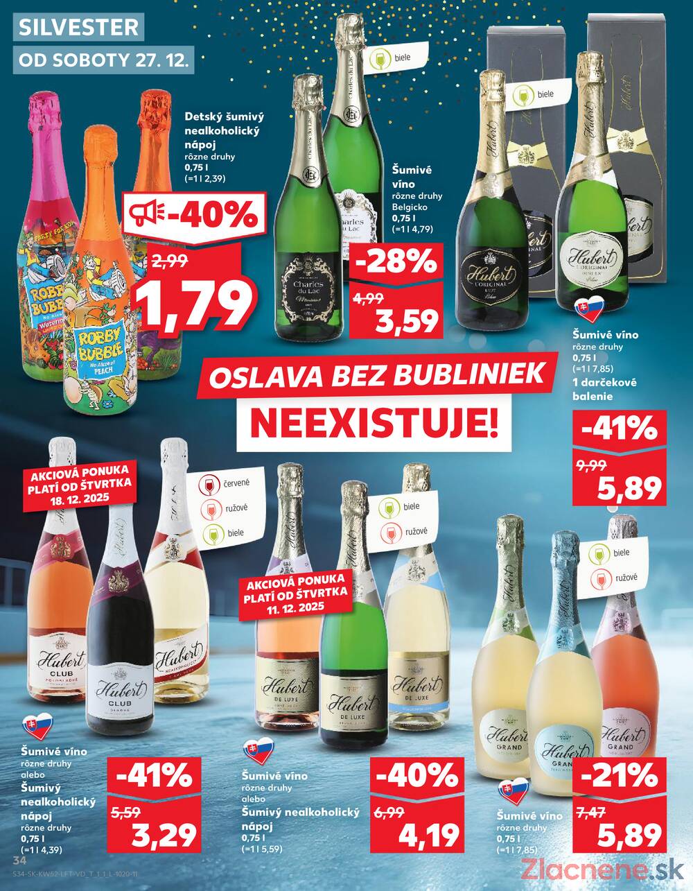 Leták Kaufland - Kaufland 27.12. - 31.12. - Kaufland Dubnica nad Váhom - strana 34 Leták Kaufland - Kaufland 27.12. - 31.12. - Kaufland Dubnica nad Váhom - strana 34