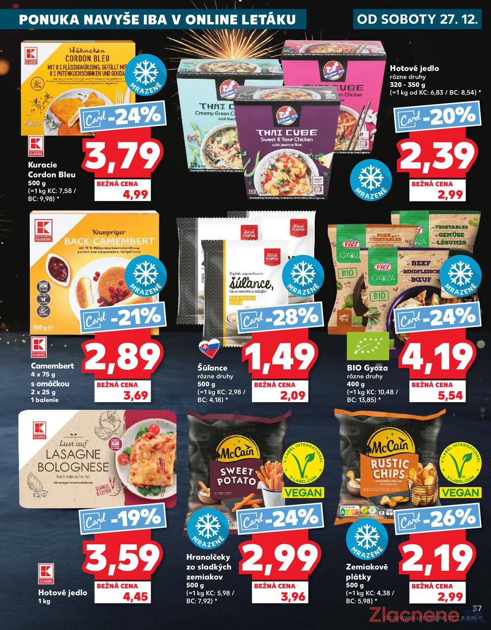 Leták Kaufland - Kaufland 27.12. - 31.12. - Kaufland Dubnica nad Váhom - strana 37