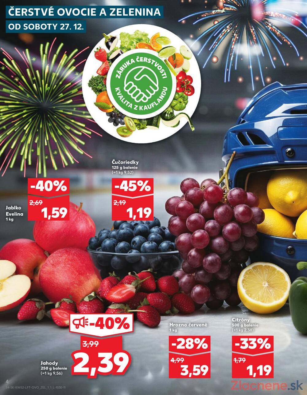 Leták Kaufland - Kaufland 27.12. - 31.12. - Kaufland Dunajská Streda - strana 4