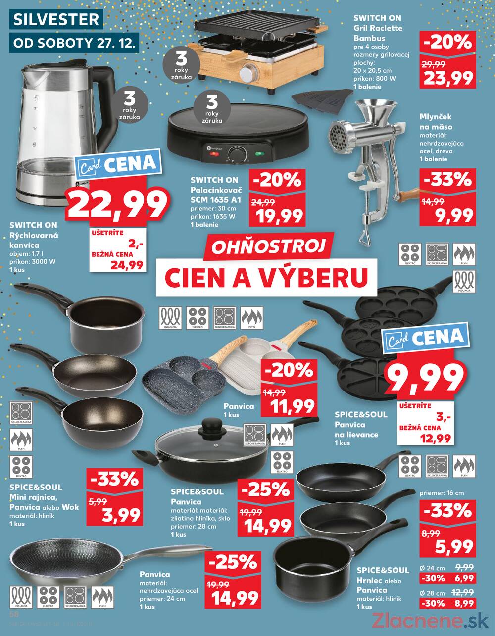 Leták Kaufland - Kaufland 27.12. - 31.12. - Kaufland Zlaté Moravce - strana 58