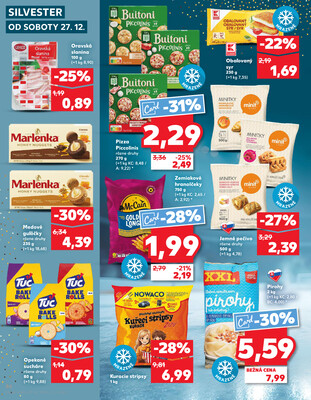Kaufland 27.12. - 31.12. - Kaufland Zlaté Moravce