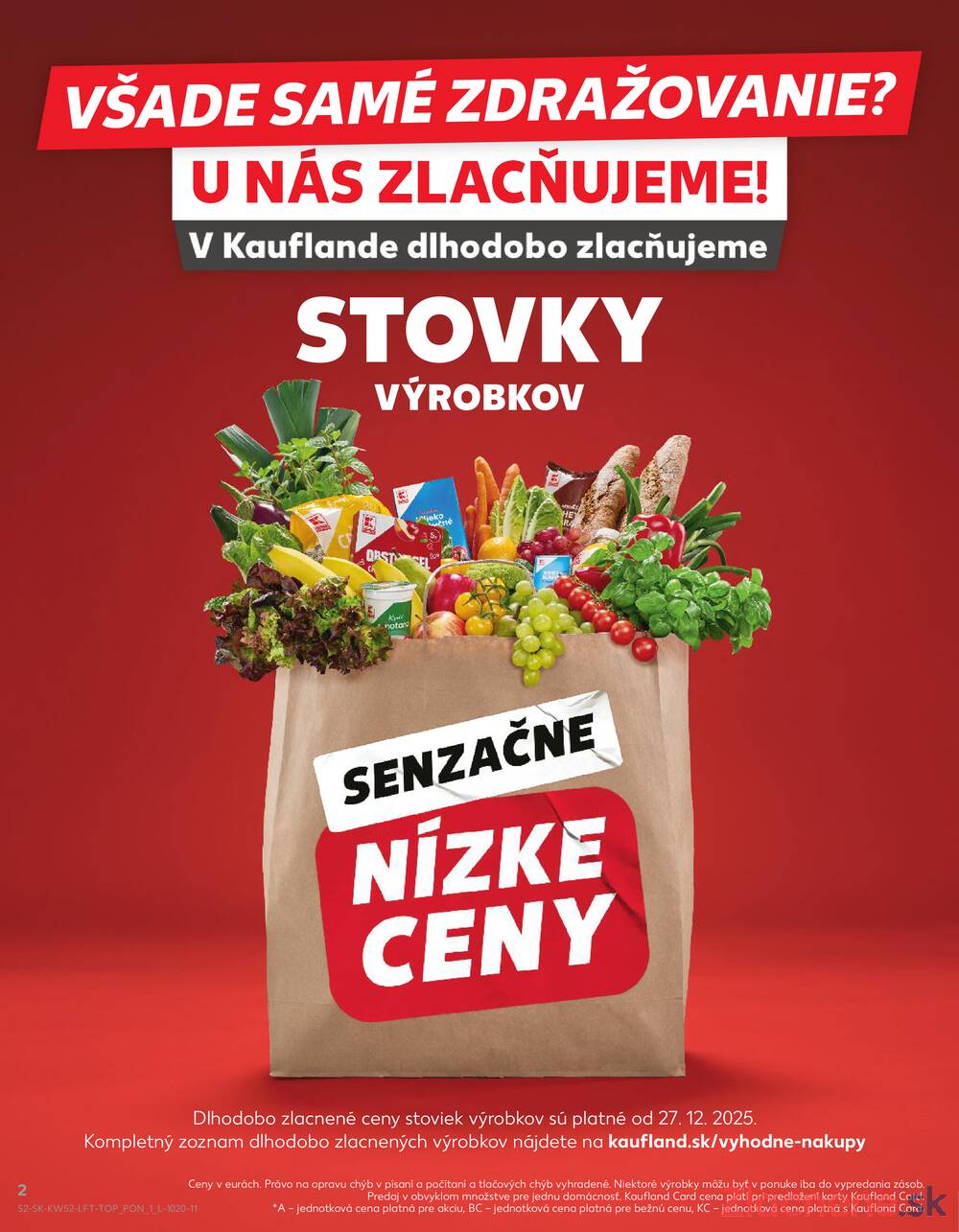 Leták Kaufland - Kaufland 27.12. - 31.12. - Kaufland Trnava - Nová ul. - strana 2