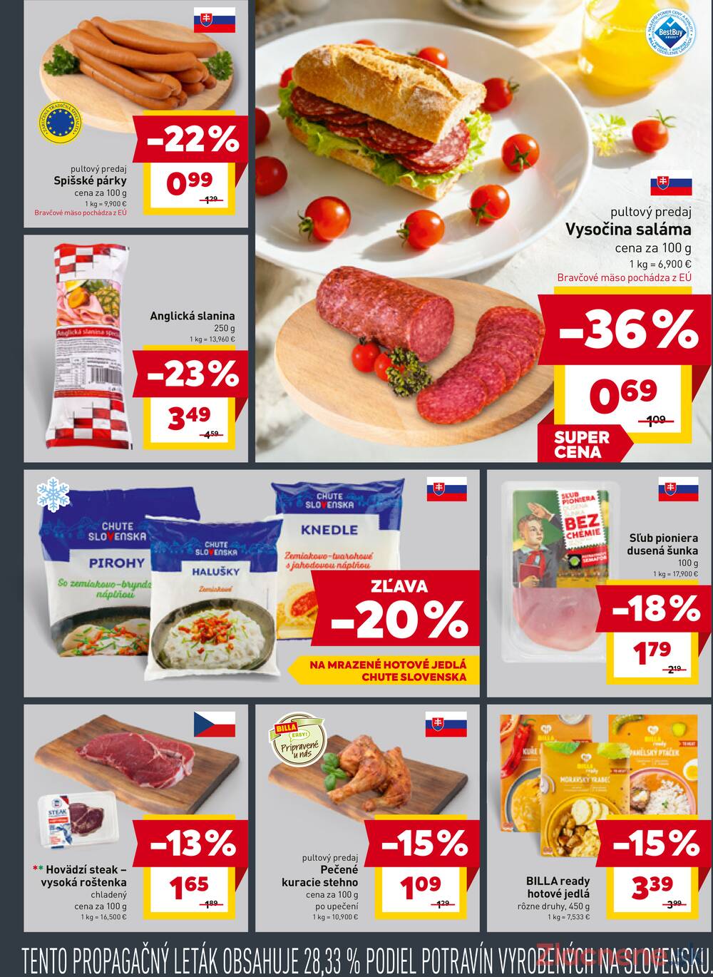 Leták BILLA - BILLA od 2.1. do 6.1.2026 - strana 5 Leták BILLA - BILLA od 2.1. do 6.1.2026 - strana 5