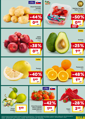 BILLA od 2.1. do 6.1.2026