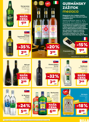 BILLA od 2.1. do 6.1.2026