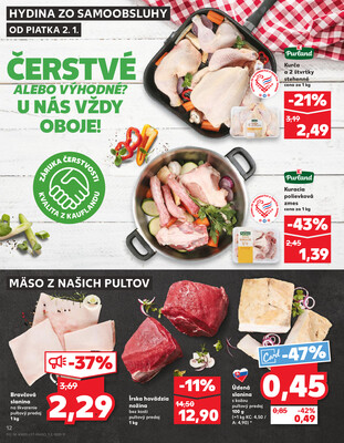 Kaufland 2.1. - 7.1. - Kaufland Rožňava