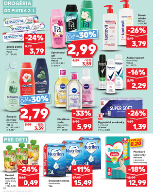 Kaufland 2.1. - 7.1. - Kaufland Rožňava