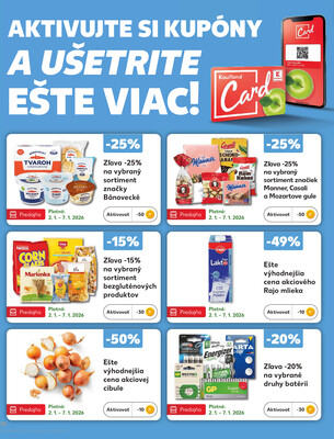 Kaufland 2.1. - 7.1. - Kaufland Piešťany